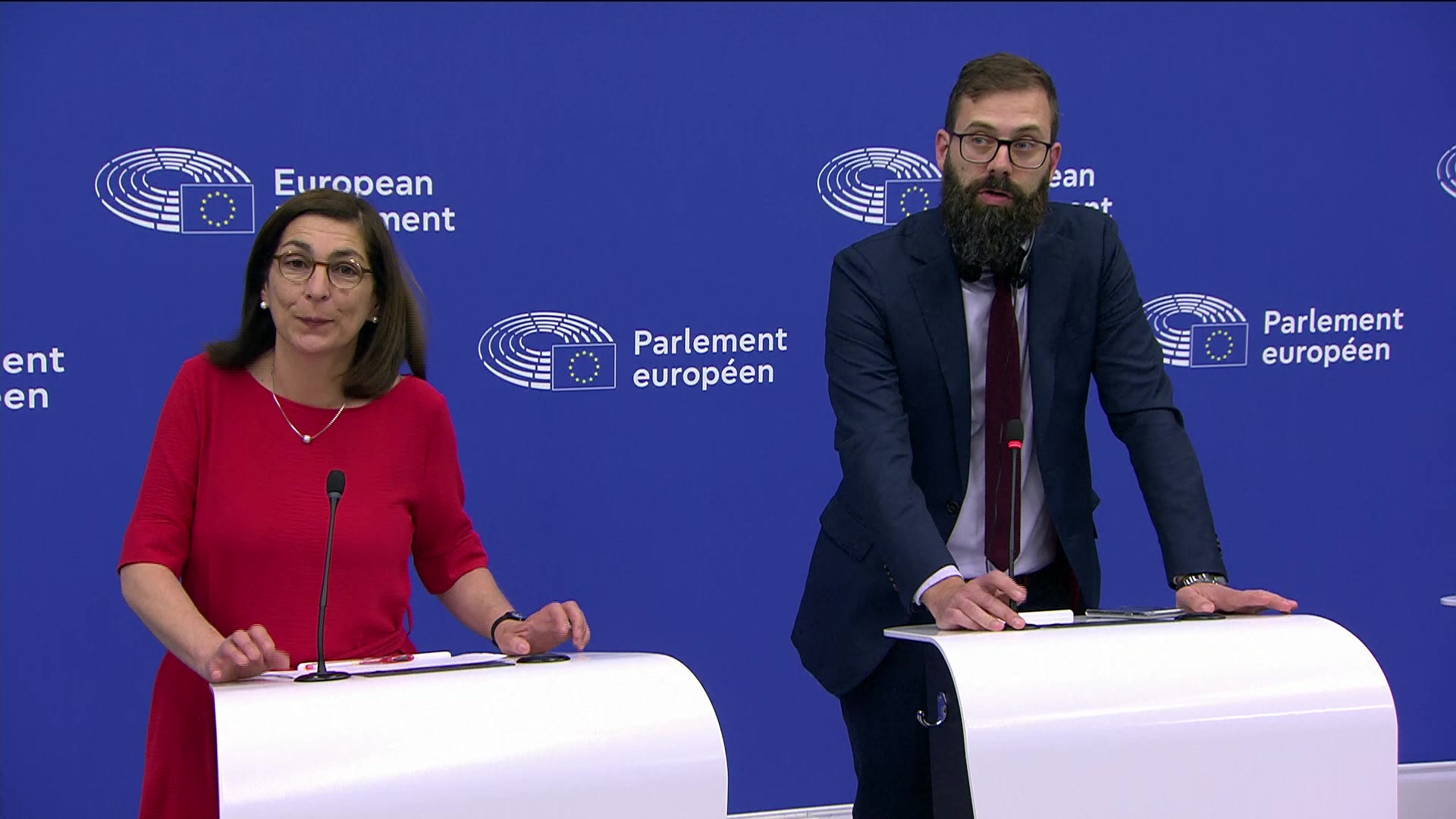 Press conference by Ana Catarina MENDES (S&D, PT), rapporteur on the Commission's 2024 Rule of Law report﻿